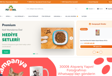 Petshop E-Ticaret Sitesi