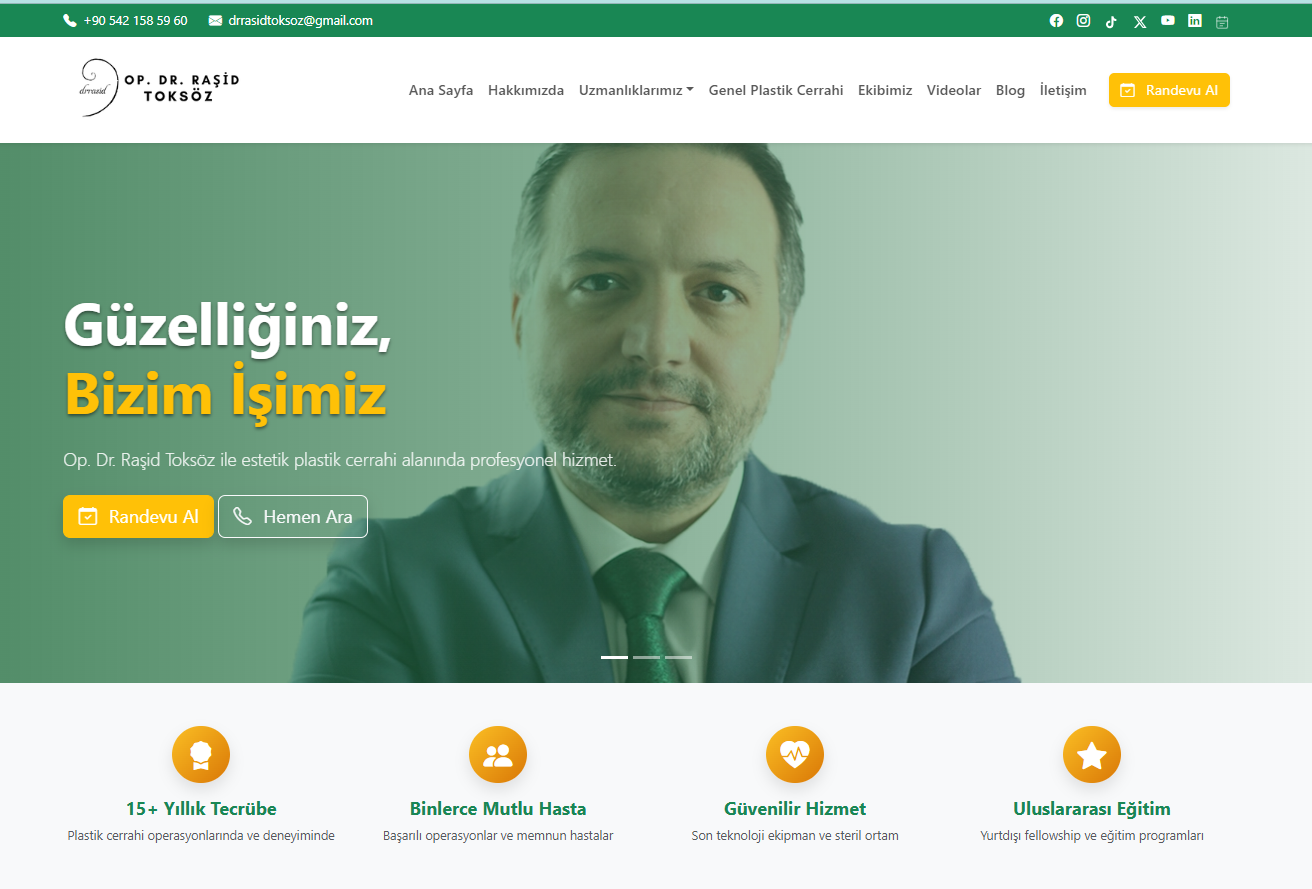 WordPress Sağlık Teması