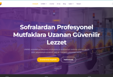 UNİBİS Bitkisel Yağlar – Kurumsal Web Tasarım & Yazılım