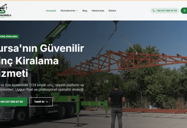 Sonosmanoğlu Vinç Web Sitesi