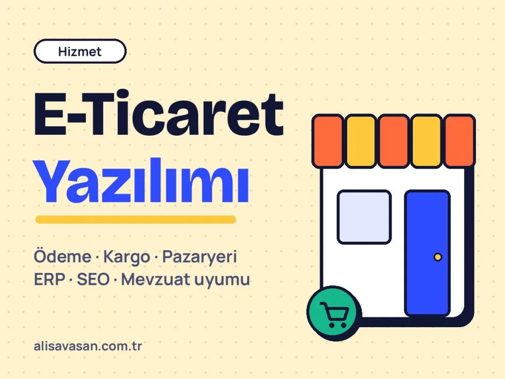 E-Ticaret Yazılımı