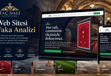 Taç Halı Web Tasarım ve SEO Vaka Analizi